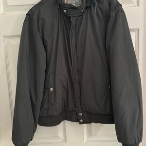 William Barry Gray Bomber Jacket